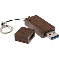 InLine woodstick USB 3.0 Speicherstick 64GB USB Flash atmiņa
