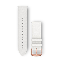 Garmin Acc, vivomove HR Band,  Italian White Leather,  753759229795 navigācijas piederumi