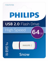 Philips USB 2.0             64GB Snow Edition Purple USB Flash atmiņa