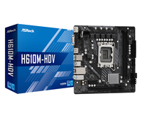 ASRock H610M-HDV - motherboard - micro ATX - LGA1700 Socket - H610 pamatplate, mātesplate