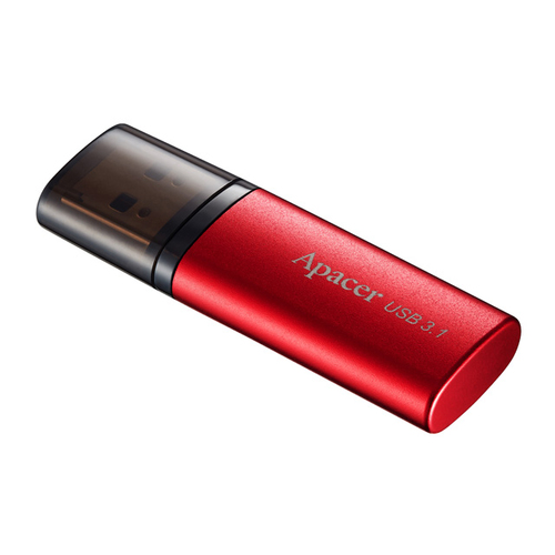 Apacer Flash Drive AH25B 64 GB, USB 3.1, Red 4712389916297 USB Flash atmiņa