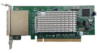 Supermicro 12.8GB/s quad-Port Gen-3 Internal NVMe 672042303656 pamatplate, mātesplate
