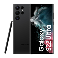 Samsung Galaxy S22 Ultra S908B 5G 8GB/128GB, Black Mobilais Telefons