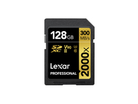 Lexar SDXC 128GB Professional 2000x UHS-II U3 ( 260/300 MB/s ) atmiņas karte