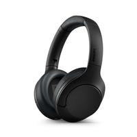 Philips Wireless headphones TAH8506BK/00, Noise Cancelling Pro, Up to 60 hours of play time, Touch control, Bluetooth multipoint, Black austiņas