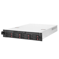 Silverstone RM22-308 Rackmount Server Gehause, 2U, E-ATX - schwarz