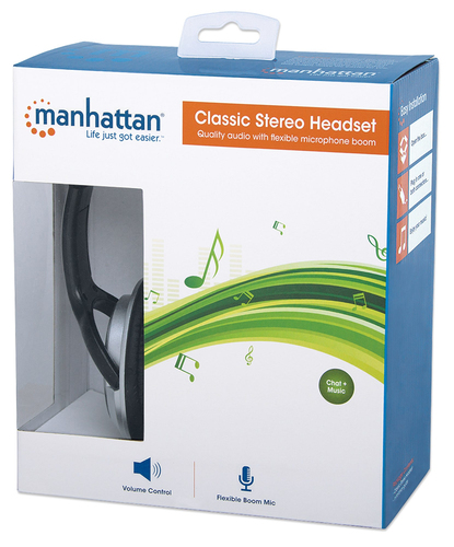 Manhattan Classic Stereo Headset austiņas