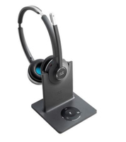 Cisco 562 Wireless Headset, DualEar MultiBase austiņas