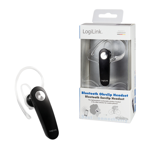 Bluetooth earclip headset with microphone, bluetooth v4.2 austiņas