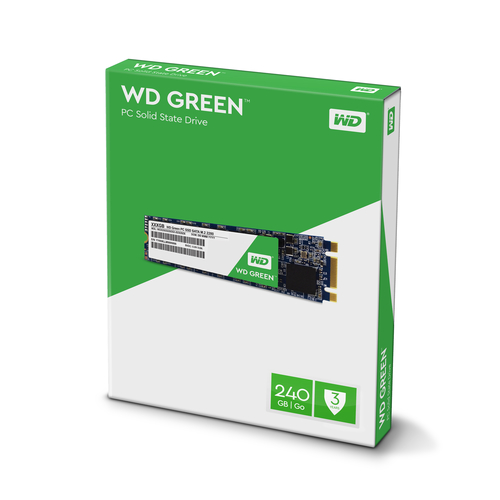 WD Green SSD M.2 SATA 240GB SATA/600 SSD disks