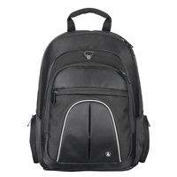 Laptop backpack Hama Vienna 15.6 black portatīvo datoru soma, apvalks