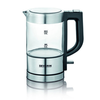 Severin WK 3472 Glass Water Kettle 0,5l Elektriskā Tējkanna