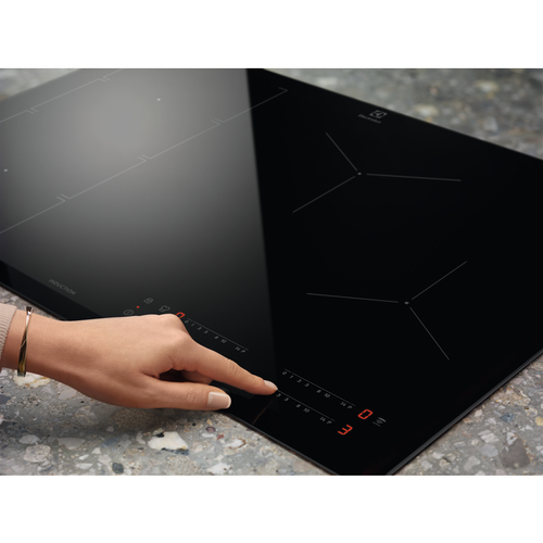 Electrolux CIV644 Black Built-in 60 cm Zone induction hob 4 zone(s) plīts virsma