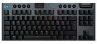 LOGITECH G915 TKL Tenkeyless LIGHTSPEED Wireless RGB Mechanical Gaming Keyboard - CARBON - PAN - 2.4GHZ/BT - NORDIC - TACTILE SWITCH klaviatūra