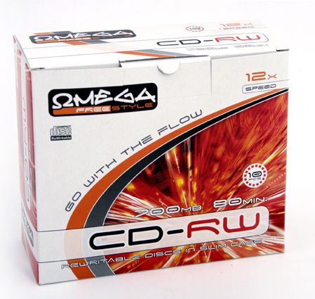 Omega CD-RW 700 MB 12x 10 sztuk (56242) 56242 (5906737562420) matricas