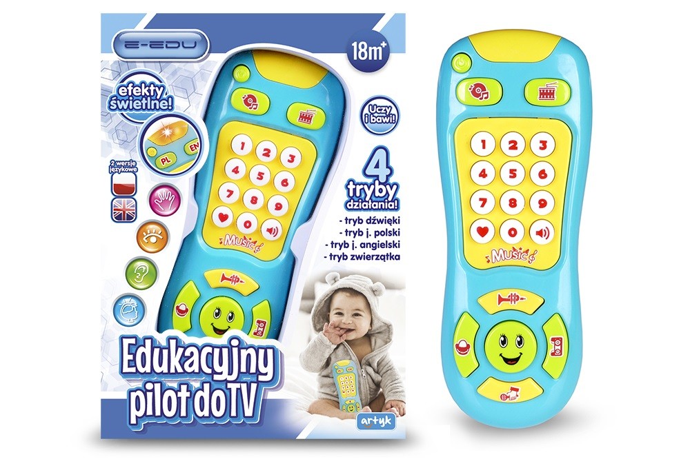 Educational TV remote control E-Edu 129438 (5901811129438)