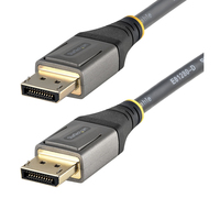 16ft (5m) VESA Certified DisplayPort 1.4 Cable, 8K 60Hz HDR10, Ultra HD 4K 12... adapteris