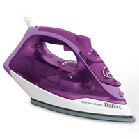 Tefal FV2836 Dry & Steam iron Ceramic soleplate 2400 W Purple, White Gludeklis