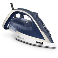 Tefal Ultimate Pure FV6812E0 iron Steam iron 2800 W Blue, Silver Gludeklis