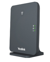 Yealink W70B - Basisstation für schnurloses Telefon/VoIP-Telefon mit Rufnummernanzeige - IP-DECT - dreiweg Anruffunktion - SIP, SIP v2, SRTP aksesuārs mobilajiem telefoniem