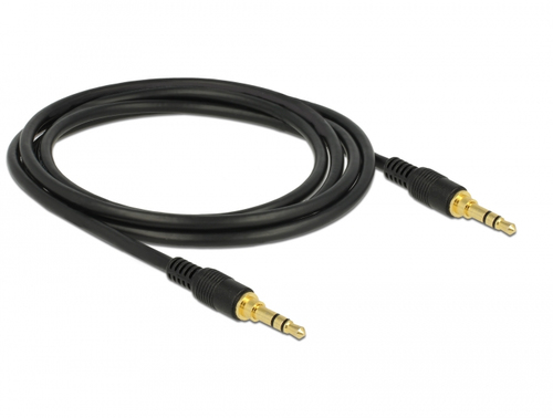 85549 Audio-Kabel 2 m 3.5mm Schwarz (85549) kabelis, vads