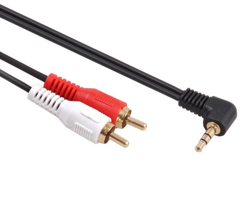 Maclean Cable mini-jack 2RCA 3m  3,5mm MCTV-825 kabelis, vads