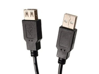 Maclean MCTV-744 USB 2.0 EXTENSION Cable Lead A Male Plug to A Female 3m kabelis, vads