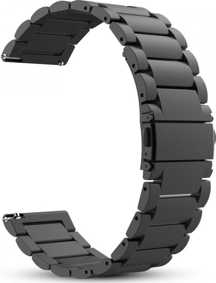 Tech-Protect watch strap Stainless Samsung Galaxy Watch4, black Viedais pulkstenis, smartwatch