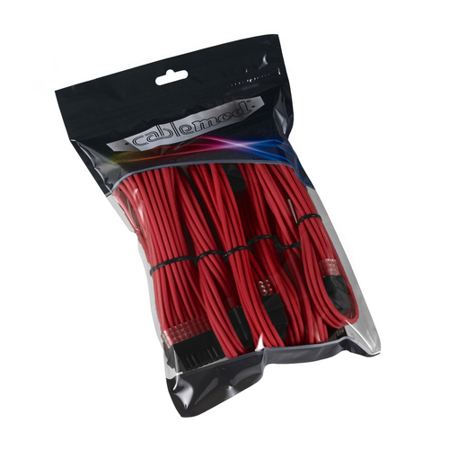 CableMod PRO Extension Kit red - ModMesh kabelis, vads