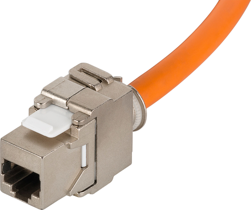 goobay Patch cable SFTP m.Cat 7 orange 50,0m kabelis, vads