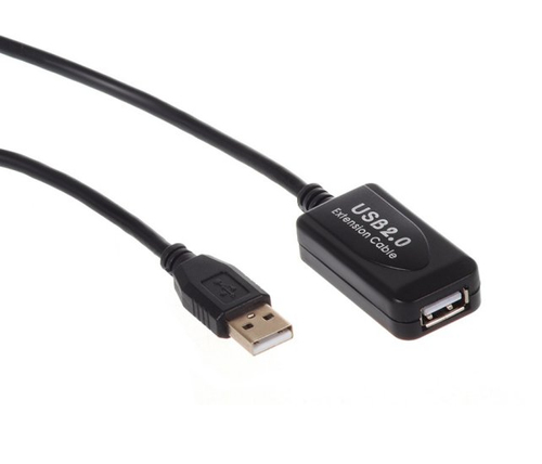 Maclean MCTV-757 Acive extension cable USB 2.0 10m kabelis, vads