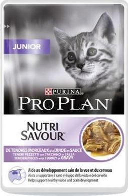 Purina Karma Pro Plan KITTEN Indyk 85g 07297 (7613034848727) kaķu barība