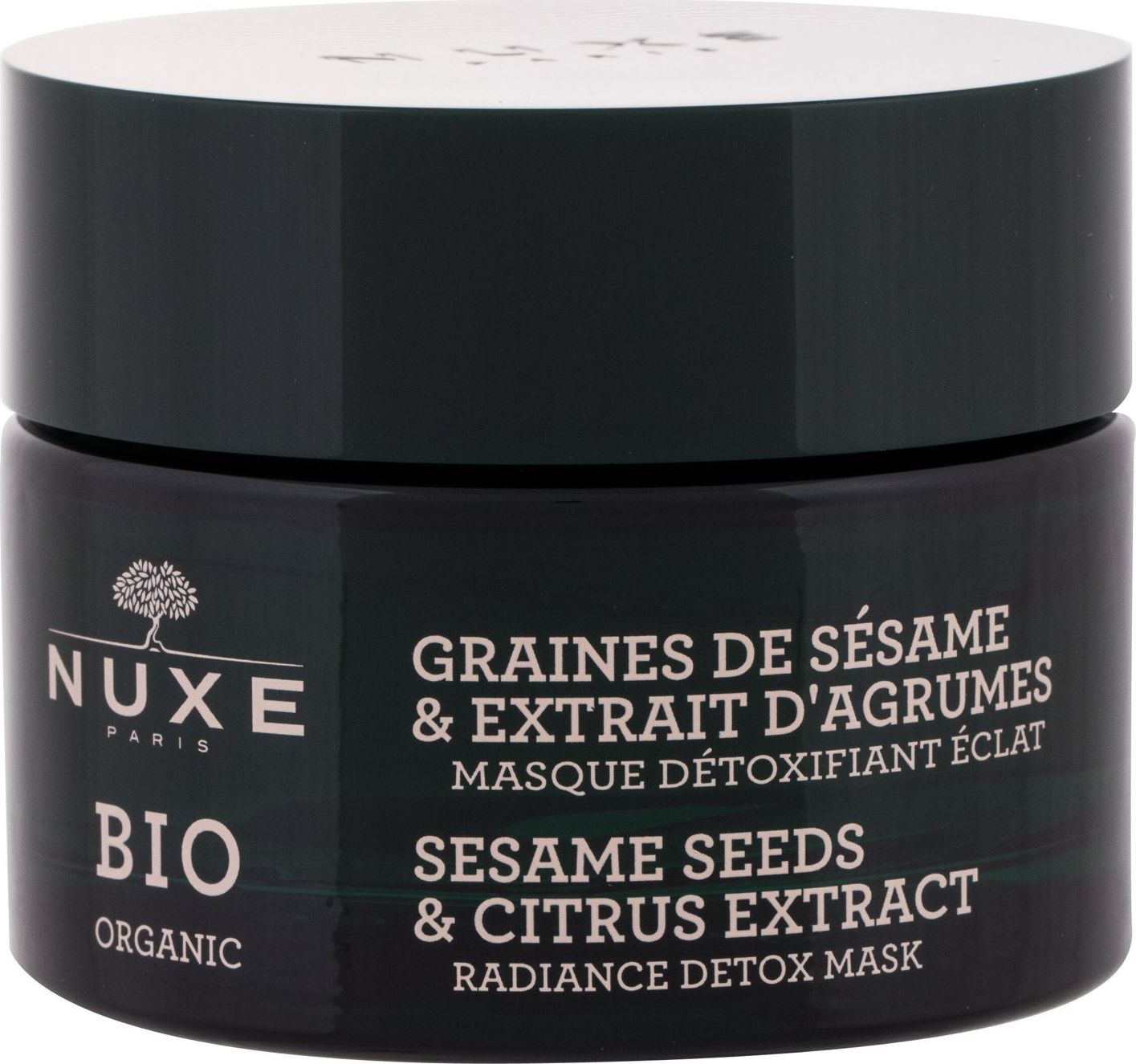 Nuxe NUXE BIO Rozswietlajaca maska detoksykujaca - ekstrakt z cytrysow i ziaren sezamu 50ml 122008 (3264680023910)