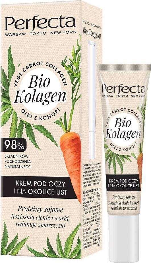 Perfecta Bio Kolagen krem pod oczy i na okolice ust 15ml 5900525069689 (5900525069689) ēnas