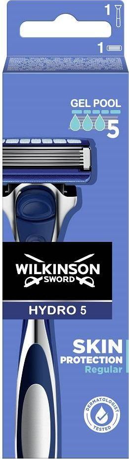 Wilkinson  Hydro 5 Skin Protection Regular maszynka do golenia z wymiennymi ostrzami dla mezczyzn 1szt 4027800979905 (4027800979905) vīriešu skuvekļu piederumi