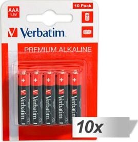 Verbatim Bateria Premium AAA / R03 10 szt. 8260064 Baterija