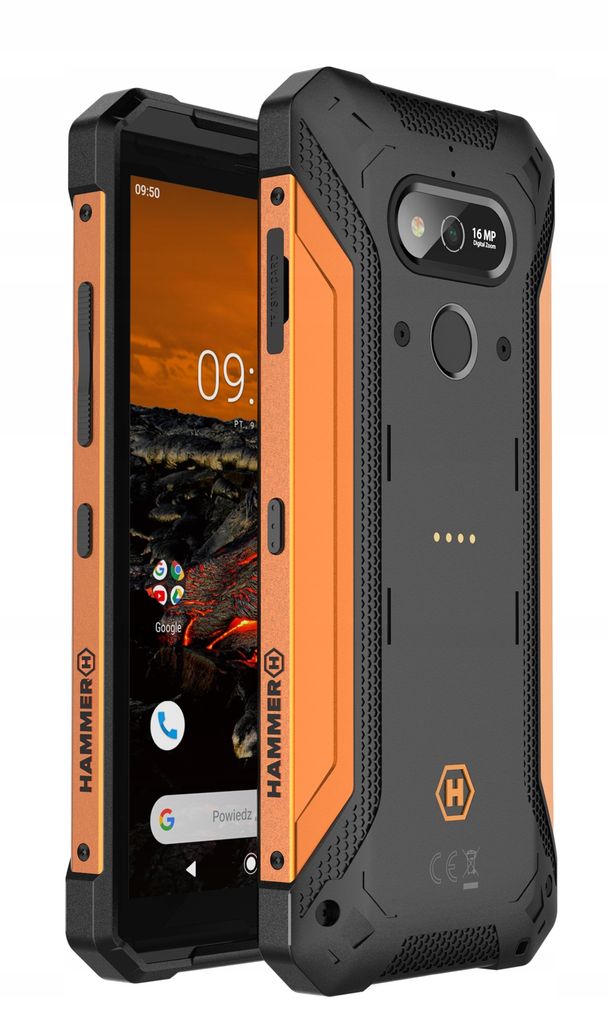 MyPhone Hammer Explorer Pro Dual orange 5902983609377 TEL000552 Mobilais Telefons