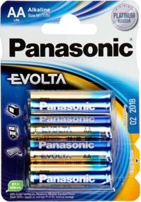 Panasonic Bateria Evolta AA / R6 4 szt. 8273829 Baterija