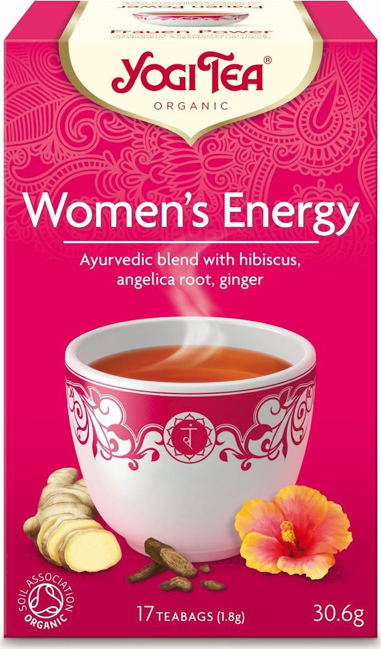 Yogi Tea Yogi Tea Women's Energy Herbatka dla kobiet - 17 saszetek YTEA539 (4012824402539) piederumi kafijas automātiem