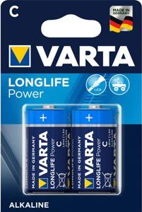 Varta Bateria LongLife Power C / R14 100 szt. 8260031 Baterija