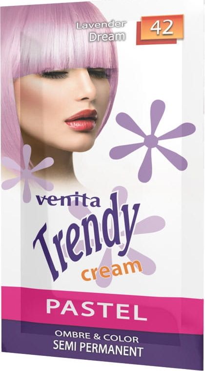 Venita Venita Trendy Cream Ultra krem do koloryzacji wlosow 42 Lavender Dream 35ml 5902101519151 (5902101519151)