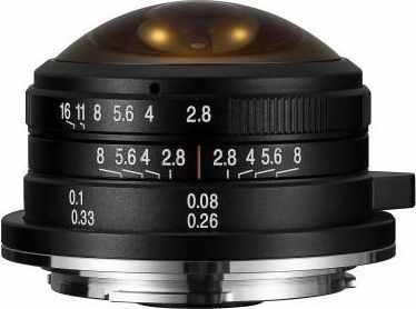 Obiektyw Venus Optics Laowa 4/3 4.5 mm F/2.8 VO2243 (6940486700657) foto objektīvs