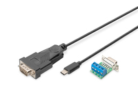 ASSMANN USB-C SERIAL ADAPTER USB-C RS485 CONVERTER CBL 1M FTDI USB kabelis