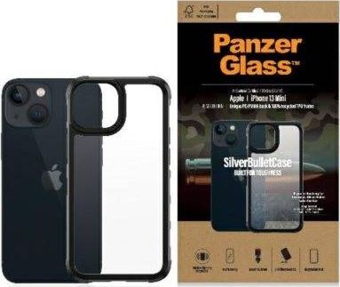 PanzerGlass SilverBullet - Black Edition - hintere Abdeckung für Mobiltelefon - widerstandsfähig - Polycarbonat, Polymethylmethacrylat (PMMA aksesuārs mobilajiem telefoniem