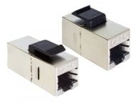 Keystone Module RJ45 jack > RJ45 jack Cat.6 compact - Modulare Eingabe - RJ-4... datortīklu aksesuārs