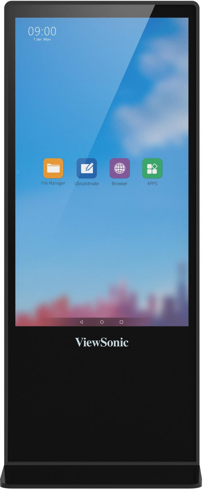 ViewSonic 55 ELED EPoster, 3840x2160,  400 Nits, 1300:1, Android  766907006902 publiskie, komerciālie info ekrāni