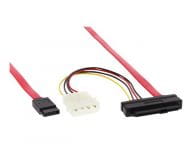 InLine SAS Cable 29 Pin SFF-8482 + Power - 1x SATA, 0.5m (27602) kabelis datoram