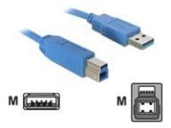 Delock cable USB 3.0 A-B male/male 1m USB kabelis