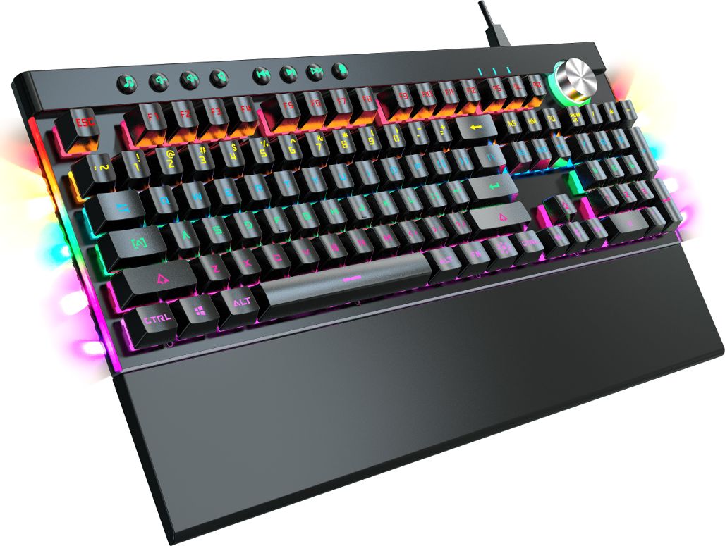 Varr VMKB98 Mechanical Gaming USB Spēļu Klaviatūra RGB / LED klaviatūra