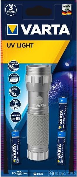 Varta UV-Light with 3xAAA Batteries 15638101421 kabatas lukturis